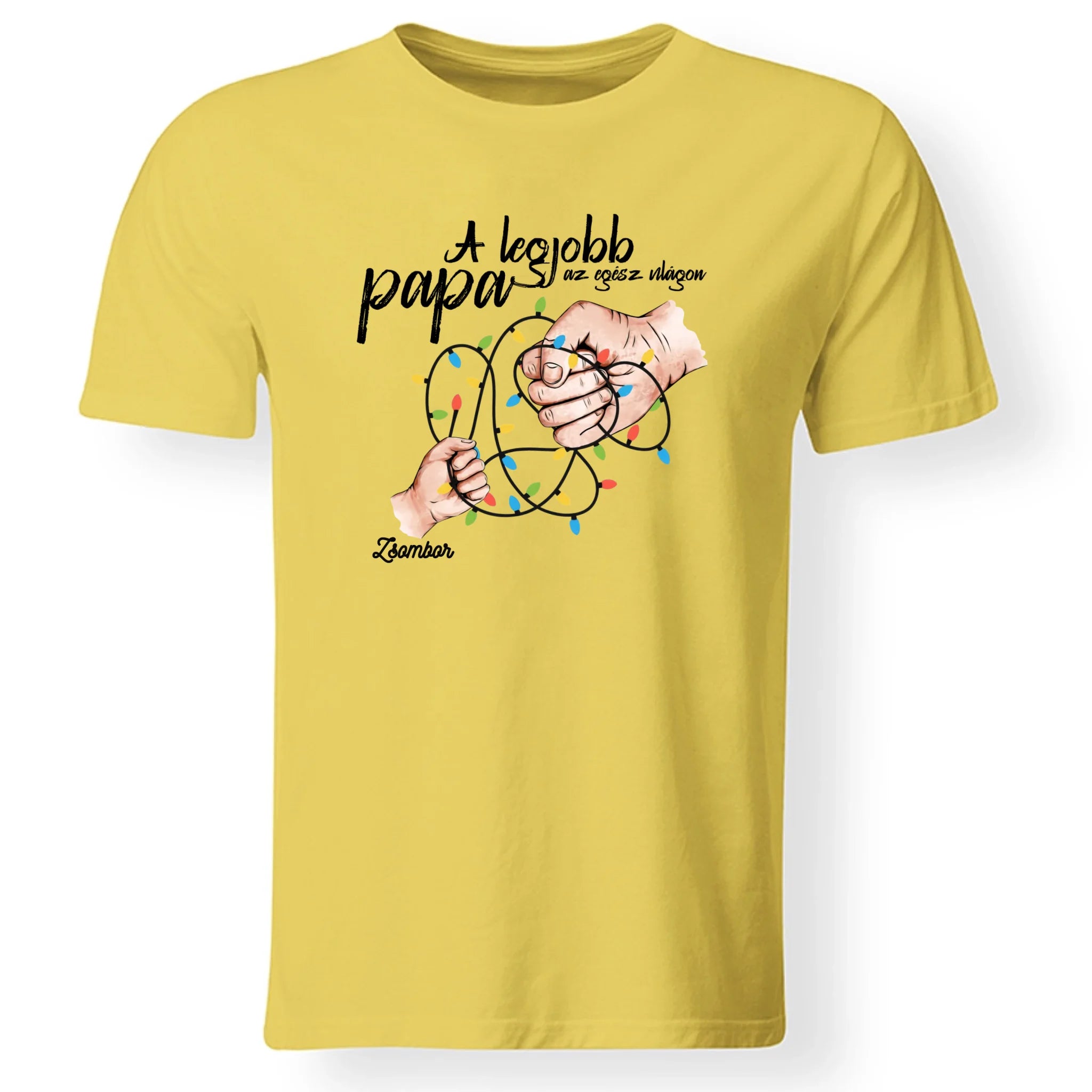A legjobb papa póló - karácsonyi férfi póló