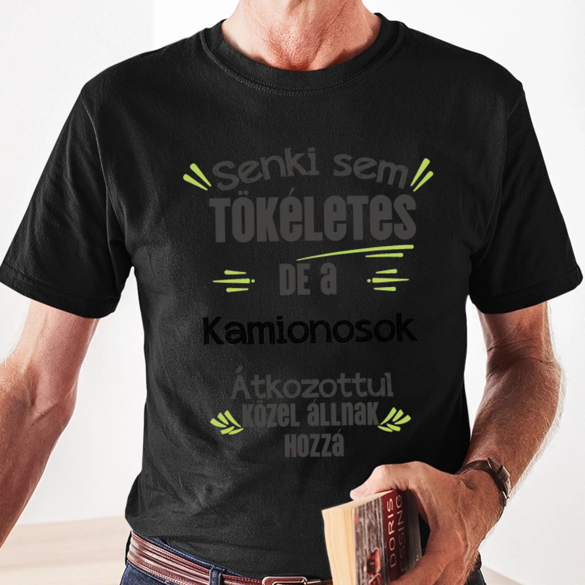 Egyedi ajándék póló - Szerkeszthető szakma feliratos póló Apáknak