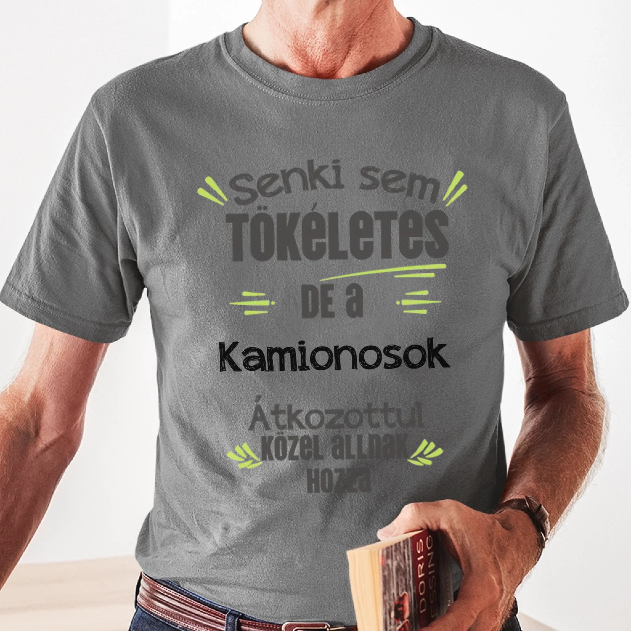 Egyedi ajándék póló - Szerkeszthető szakma feliratos póló Apáknak