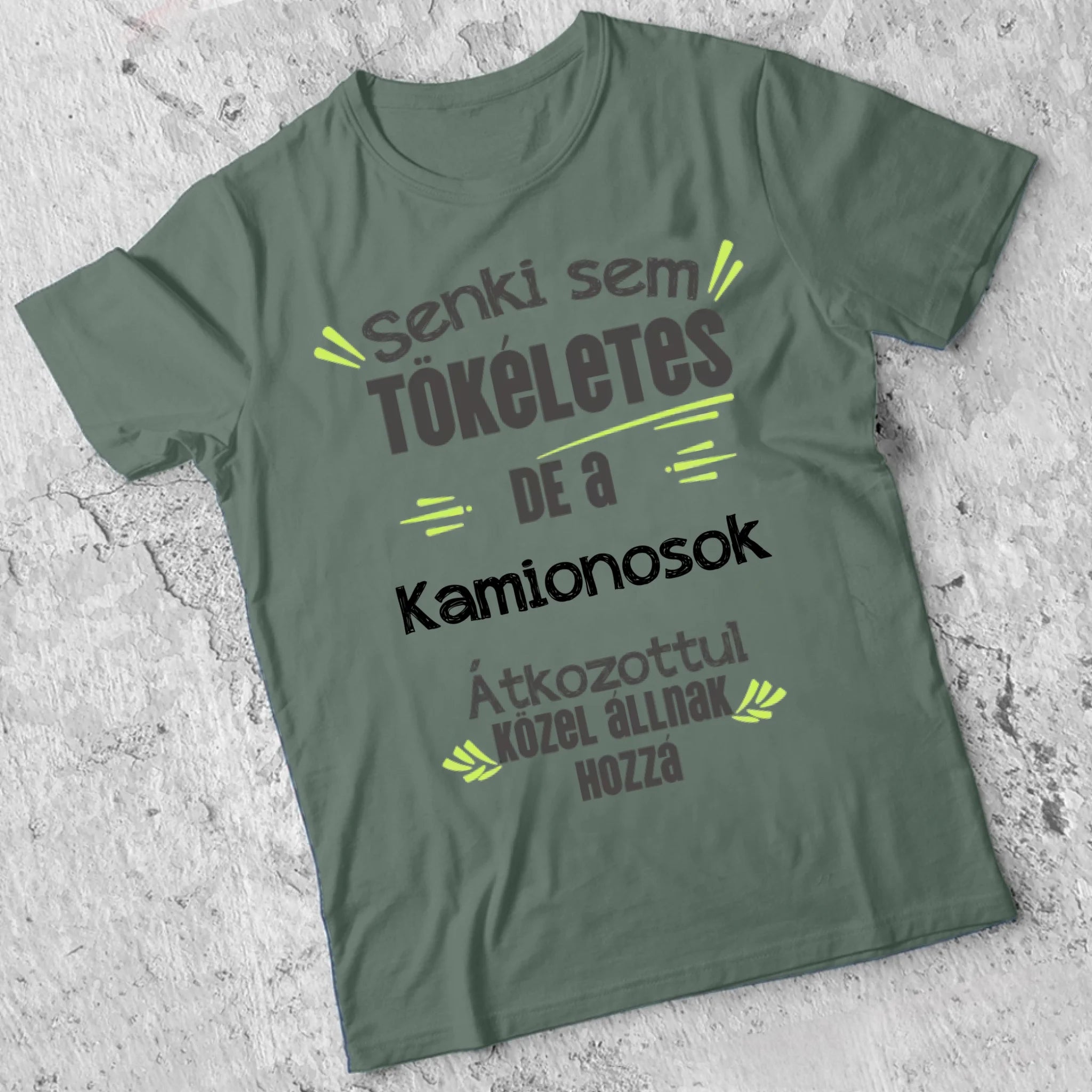 Egyedi ajándék póló - Szerkeszthető szakma feliratos póló Apáknak