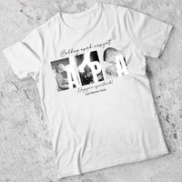 Ajándék Apáknak - Egyedi képes Apa szeretünk póló