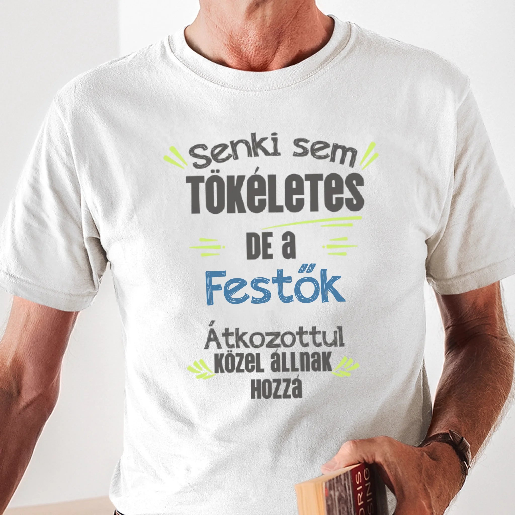 Tökéletes szakma póló - Egyedi szerkeszthető feliratos póló szakembereknek