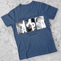 Ajándék Apáknak - Egyedi képes Apa szeretünk póló