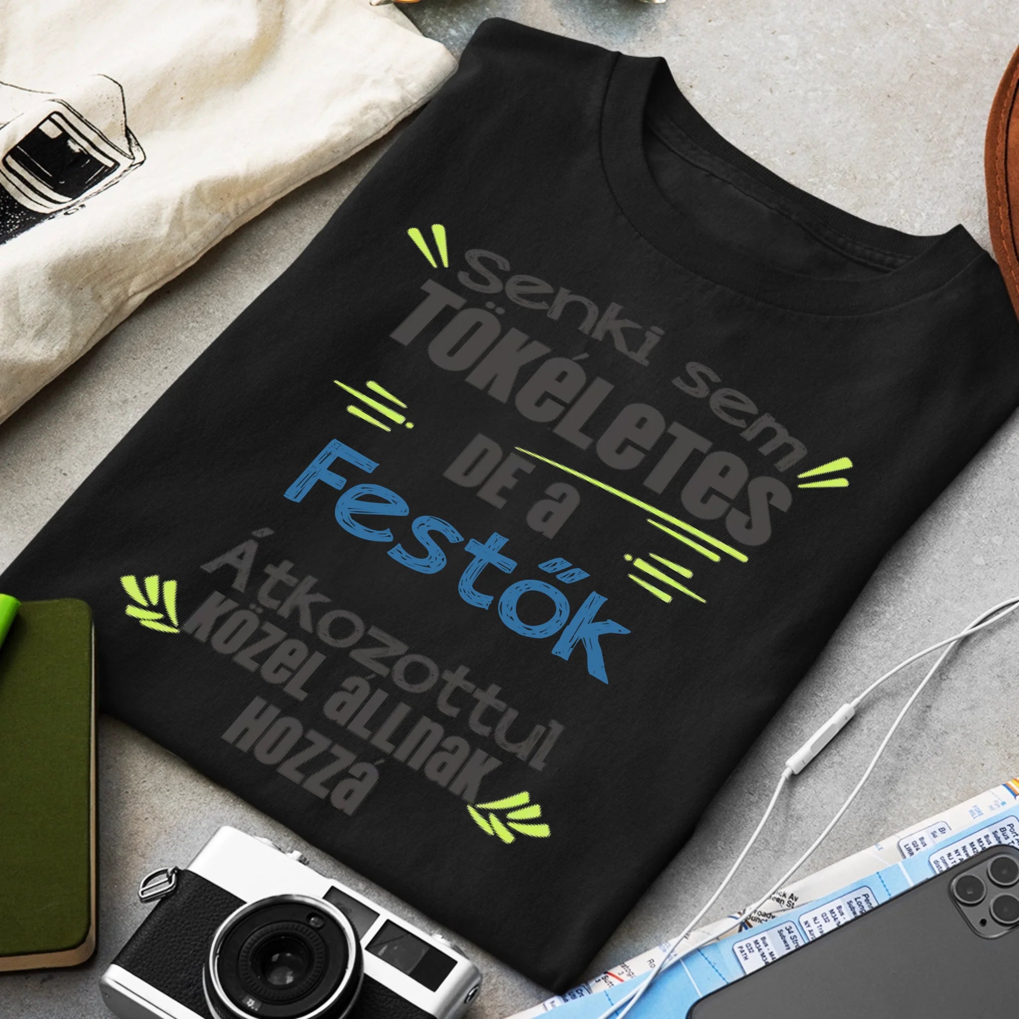 Tökéletes szakma póló - Egyedi szerkeszthető feliratos póló szakembereknek