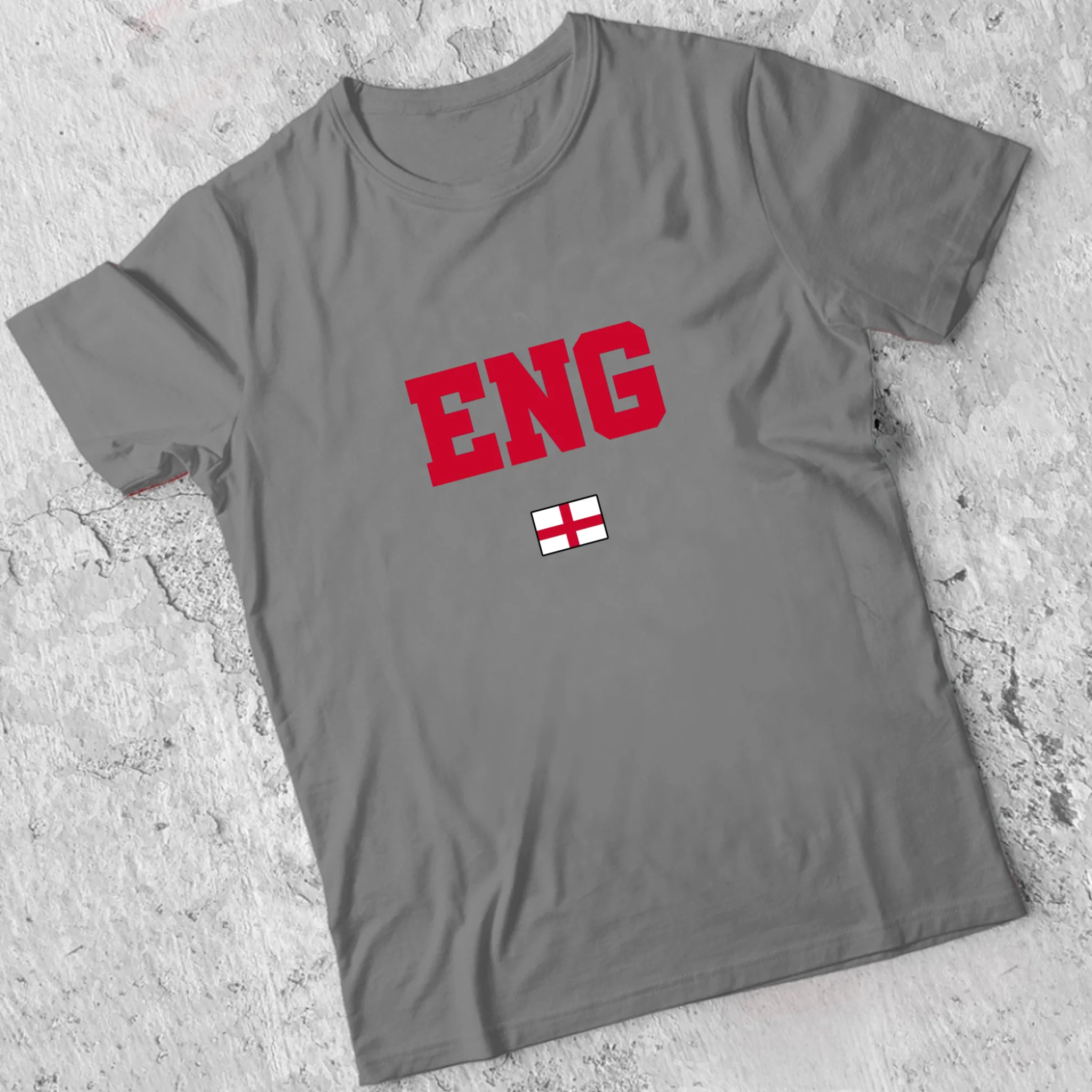 Angol egyedi mez póló névvel és számmal 