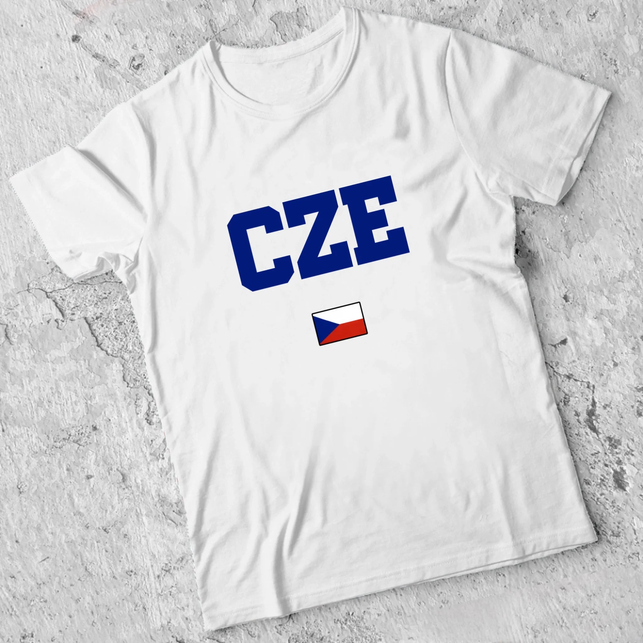 Cseh egyedi mez póló névvel és számmal 