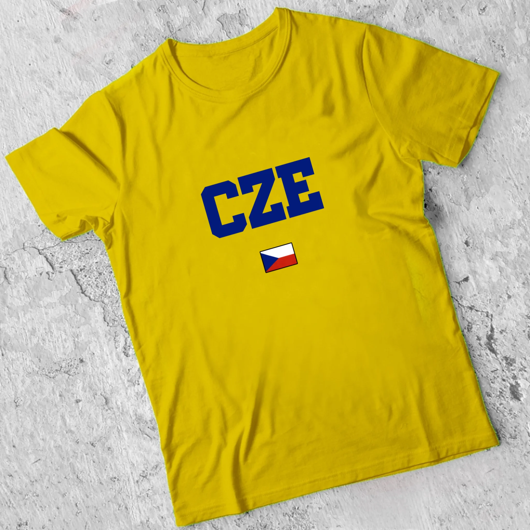 Cseh egyedi mez póló névvel és számmal 