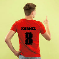 Jössz egy sörrel mez póló egyedi névvel és számmal