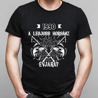 Szülinapi ajándék horgászoknak - A legjobb horgász évjárat férfi póló