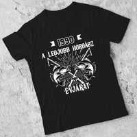 Szülinapi ajándék horgászoknak - A legjobb horgász évjárat férfi póló