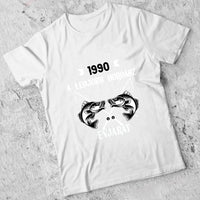 Szülinapi ajándék horgászoknak - A legjobb horgász évjárat férfi póló