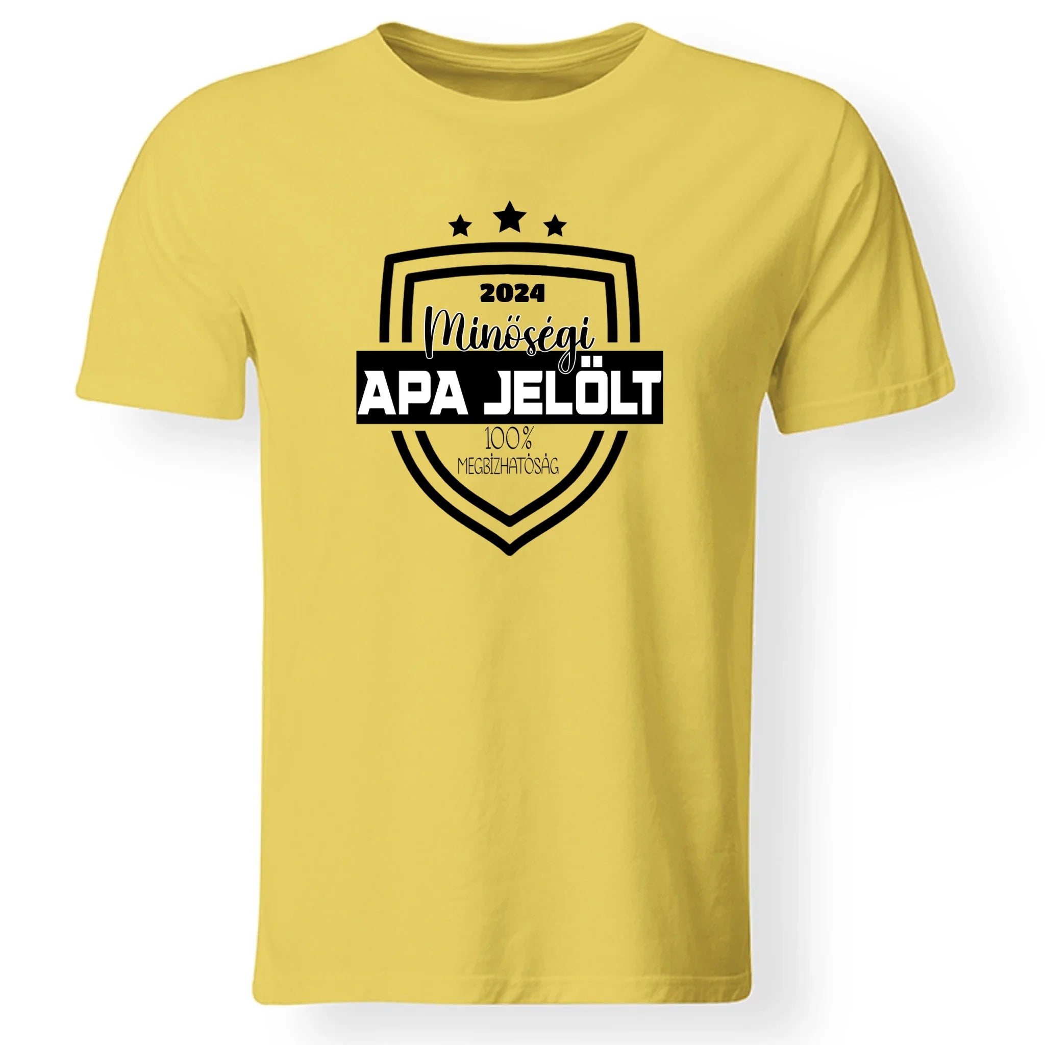 Minőségi Apa jelölt póló férfiaknak