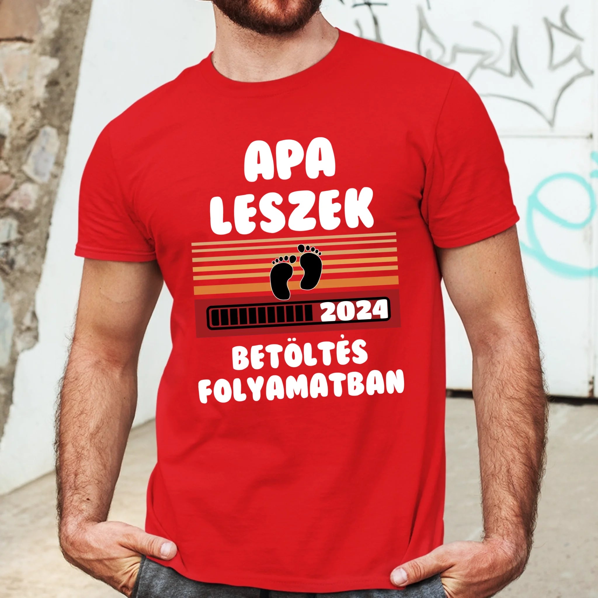 Apa leszek póló férfiaknak