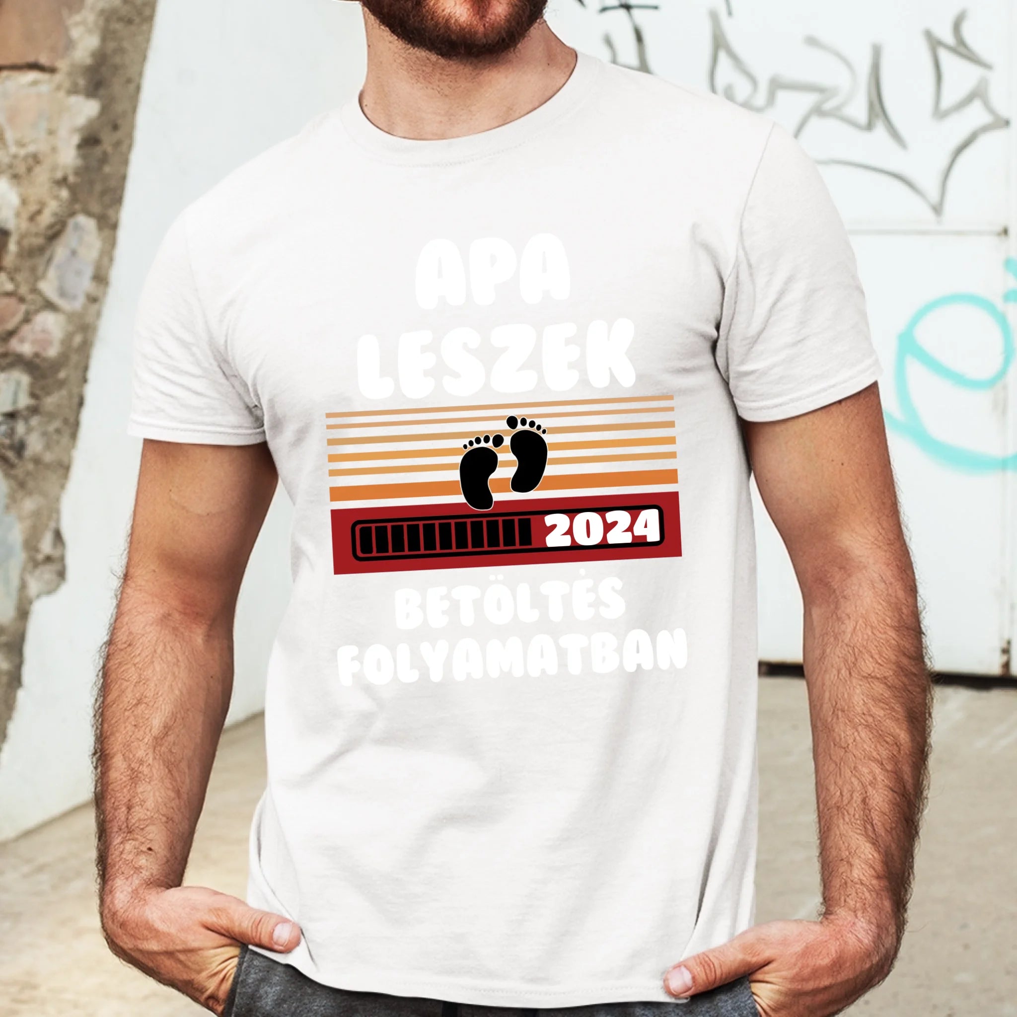 Apa leszek póló férfiaknak