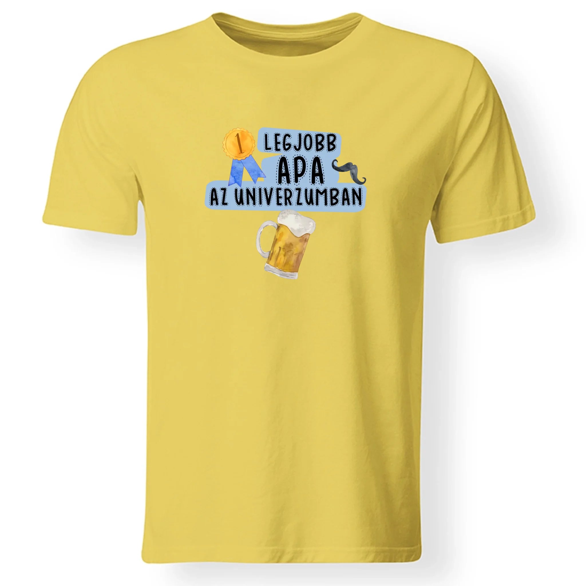 Legjobb apa férfi póló 3 választható rá jellemző tárggyal