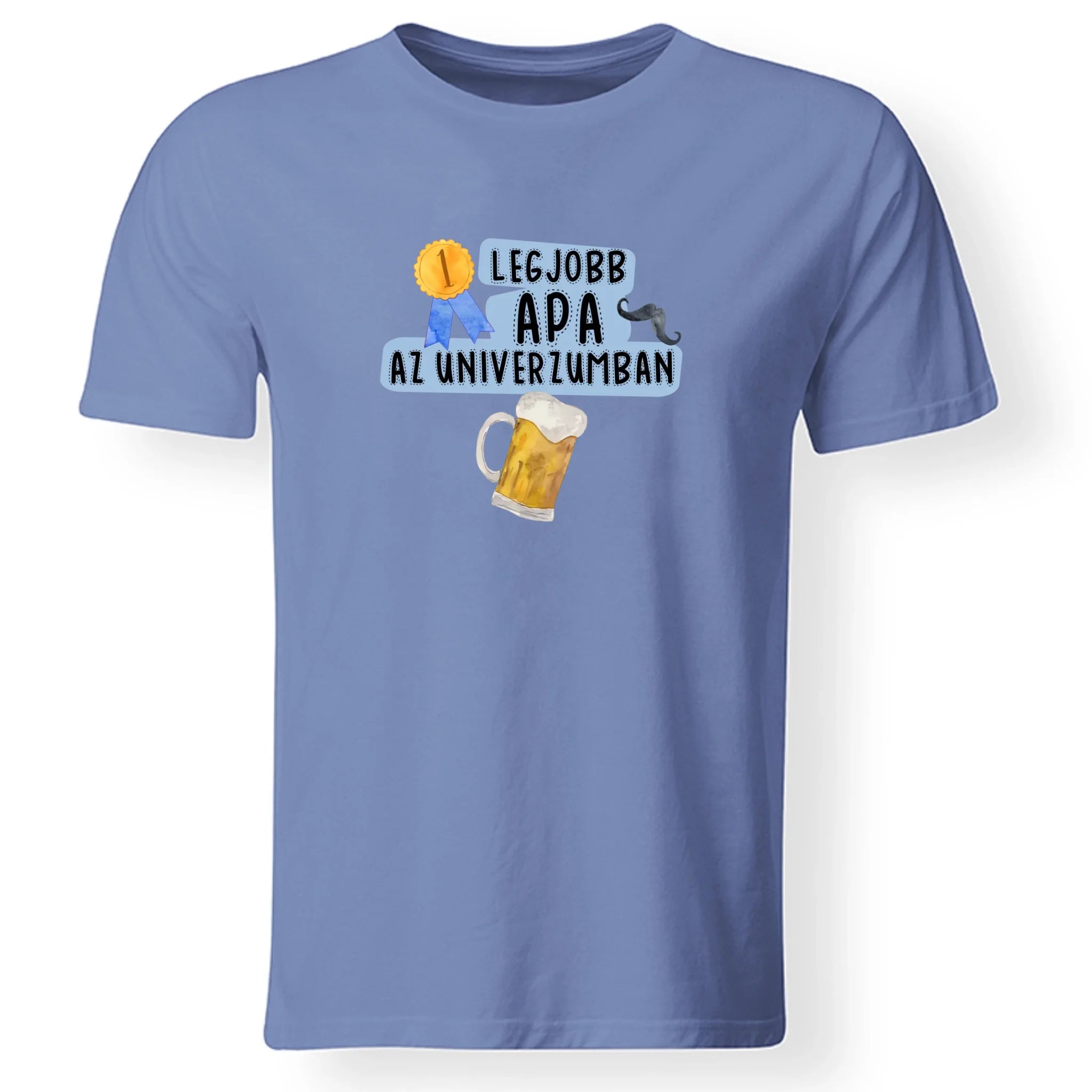 Legjobb apa férfi póló 3 választható rá jellemző tárggyal