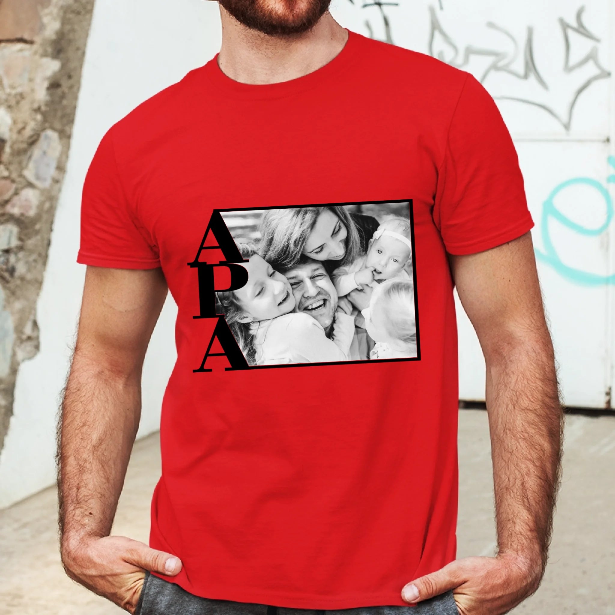 Egy képes Apák napi póló