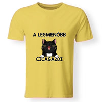 Menő Cicagazdi Póló Férfiaknak