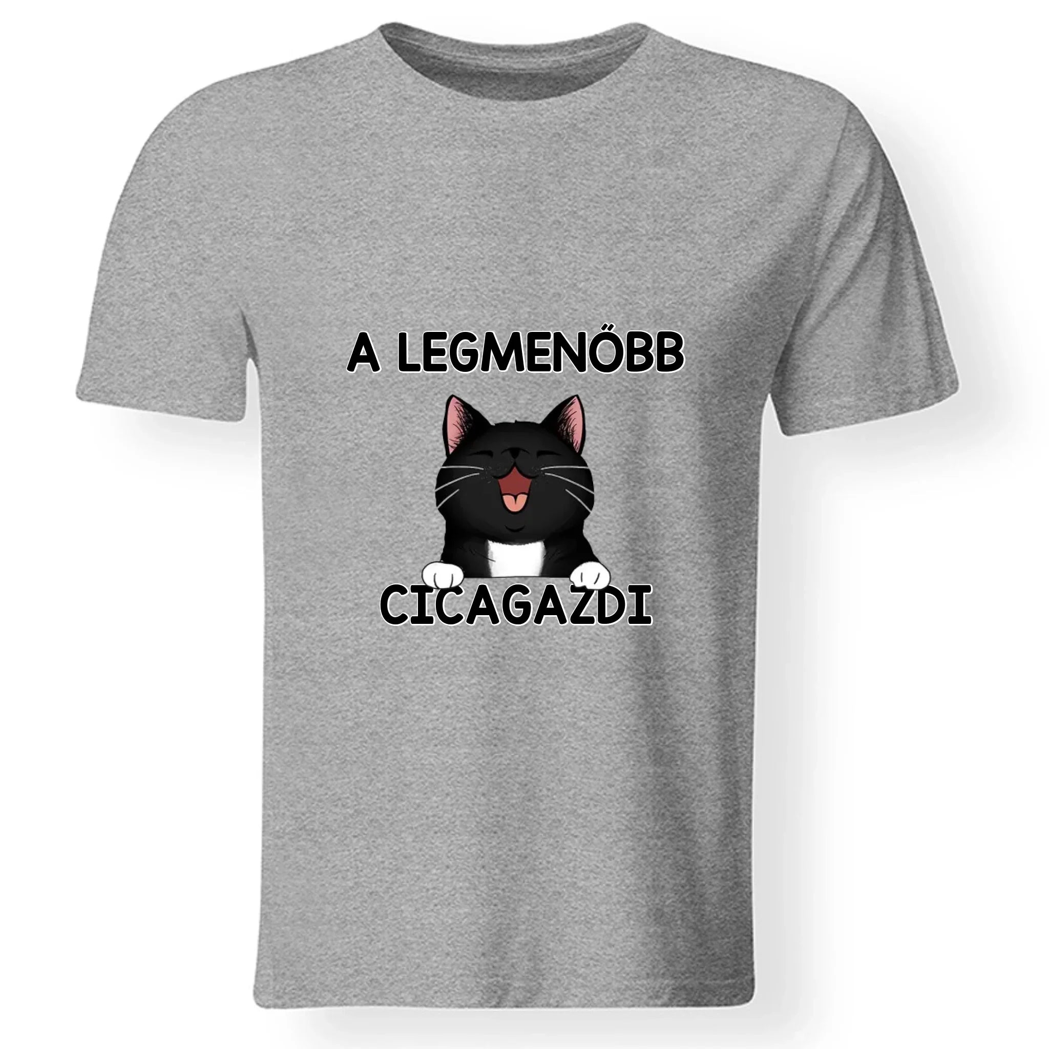 Menő Cicagazdi Póló Férfiaknak