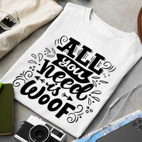 Póló kutyás feliratokkal férfiaknak