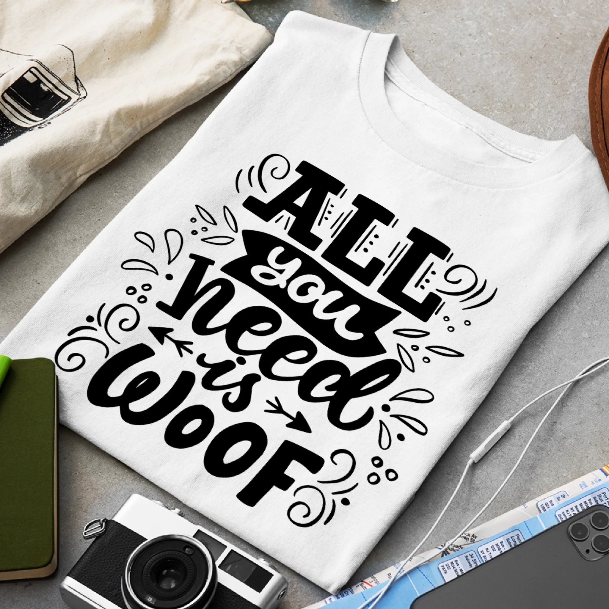 Póló kutyás feliratokkal férfiaknak