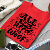 Póló kutyás feliratokkal férfiaknak