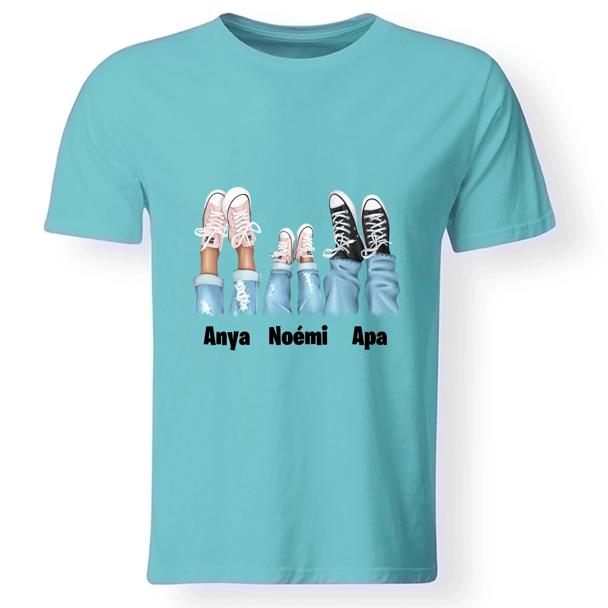 Tornacipős család férfi póló