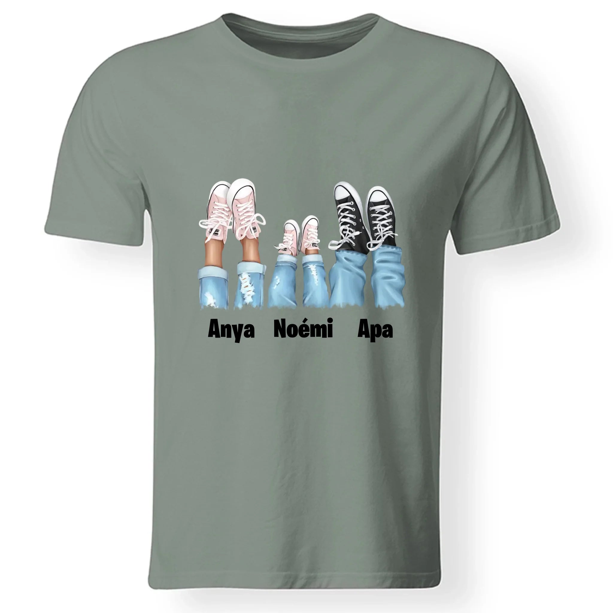 Tornacipős család férfi póló