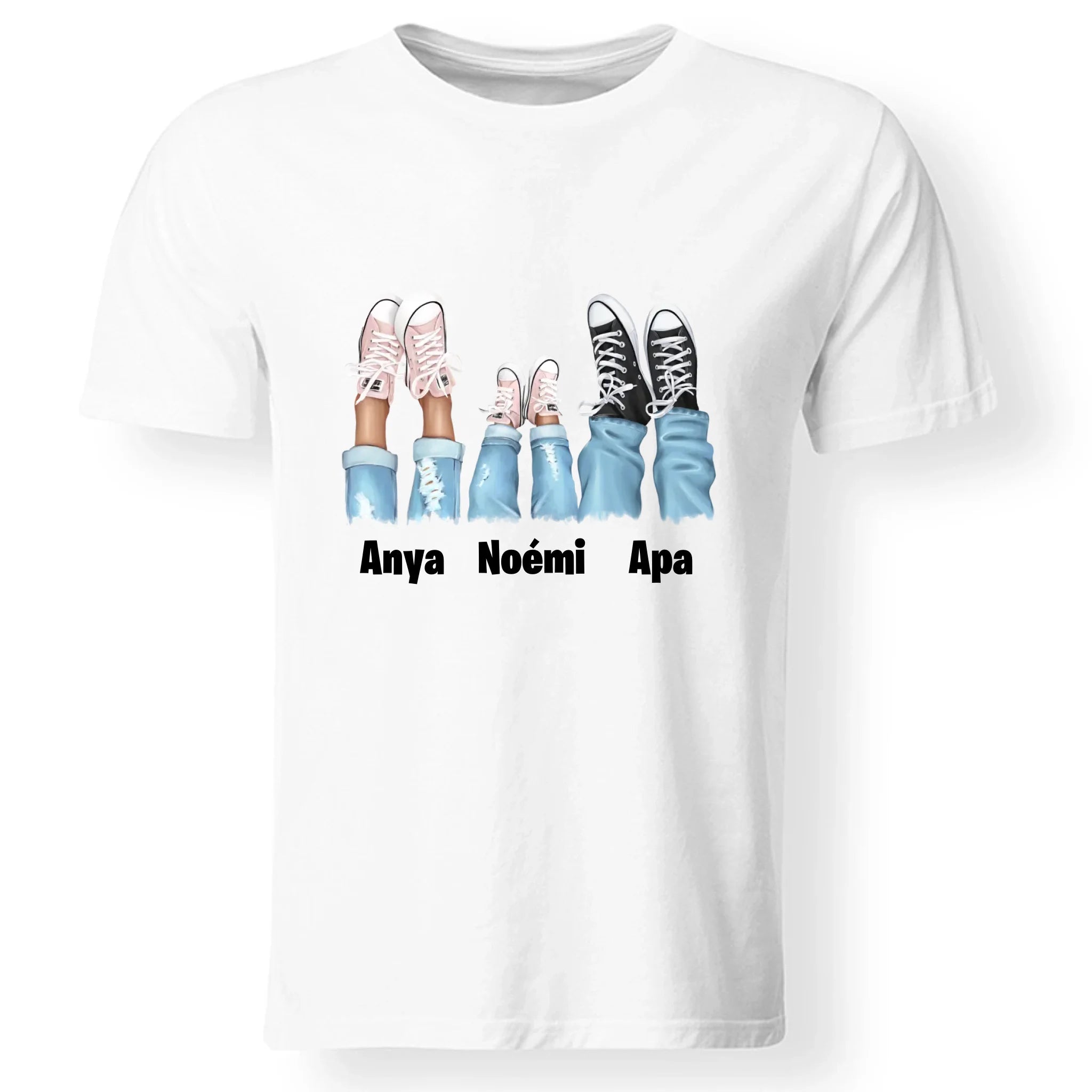 Tornacipős család férfi póló