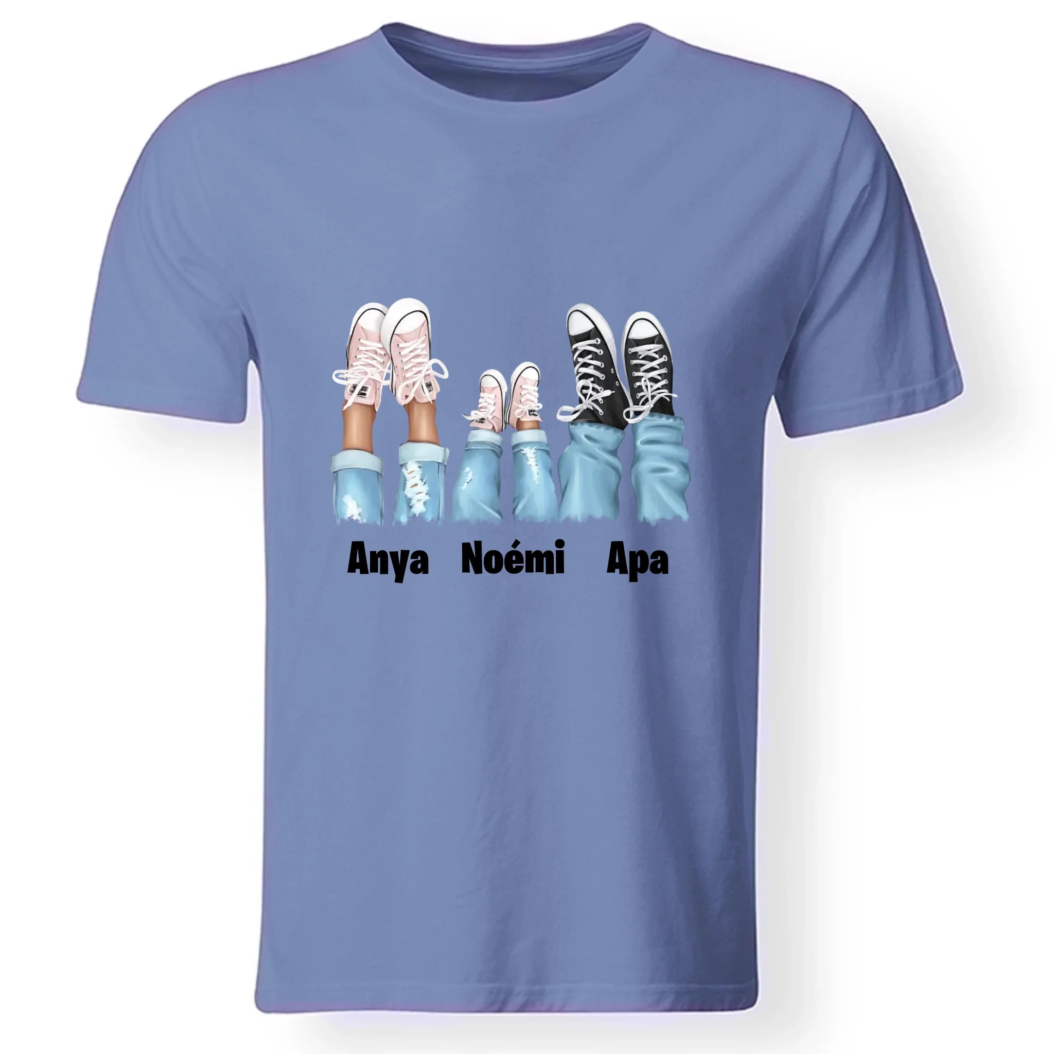 Tornacipős család férfi póló