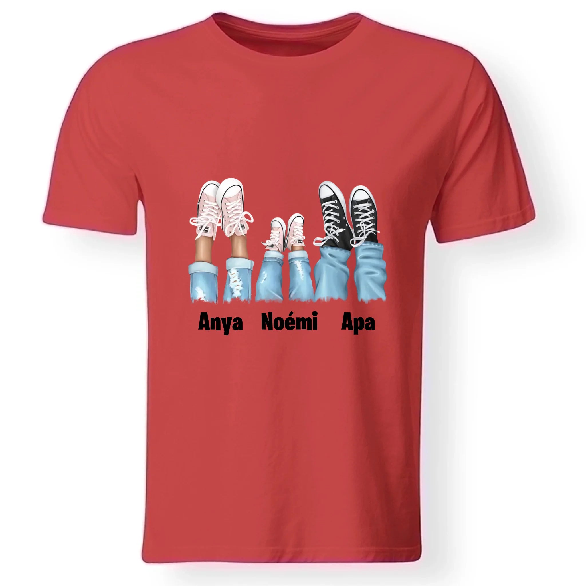 Tornacipős család férfi póló