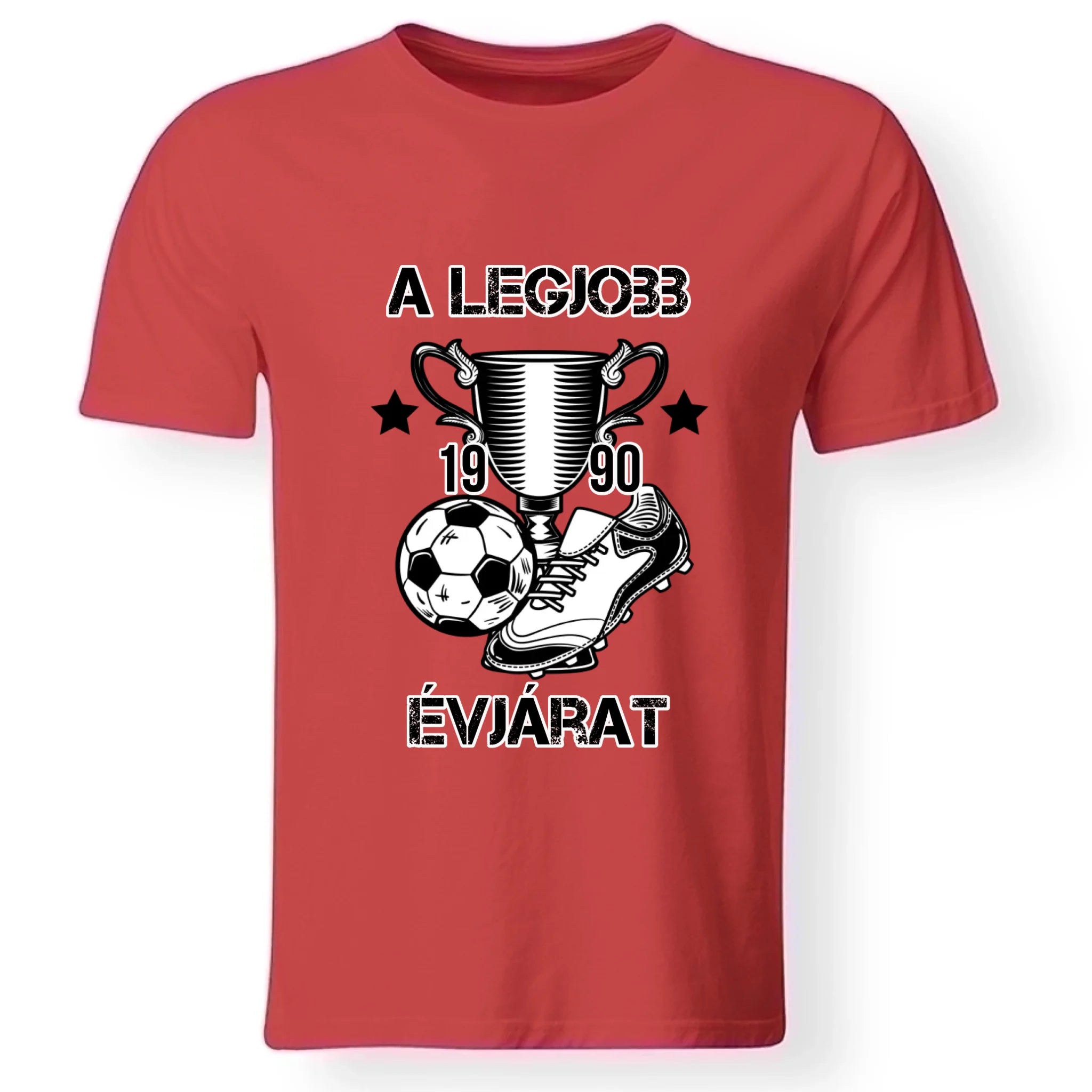 A legjobb focis évjárat férfi póló