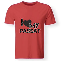 I love autós póló férfiaknak