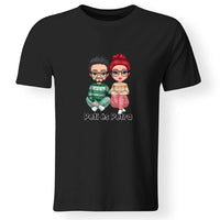  Karácsonyi családos férfi póló