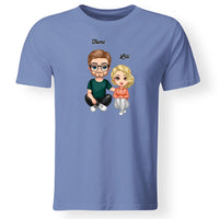 Cukifejű karakteres apa-fia póló