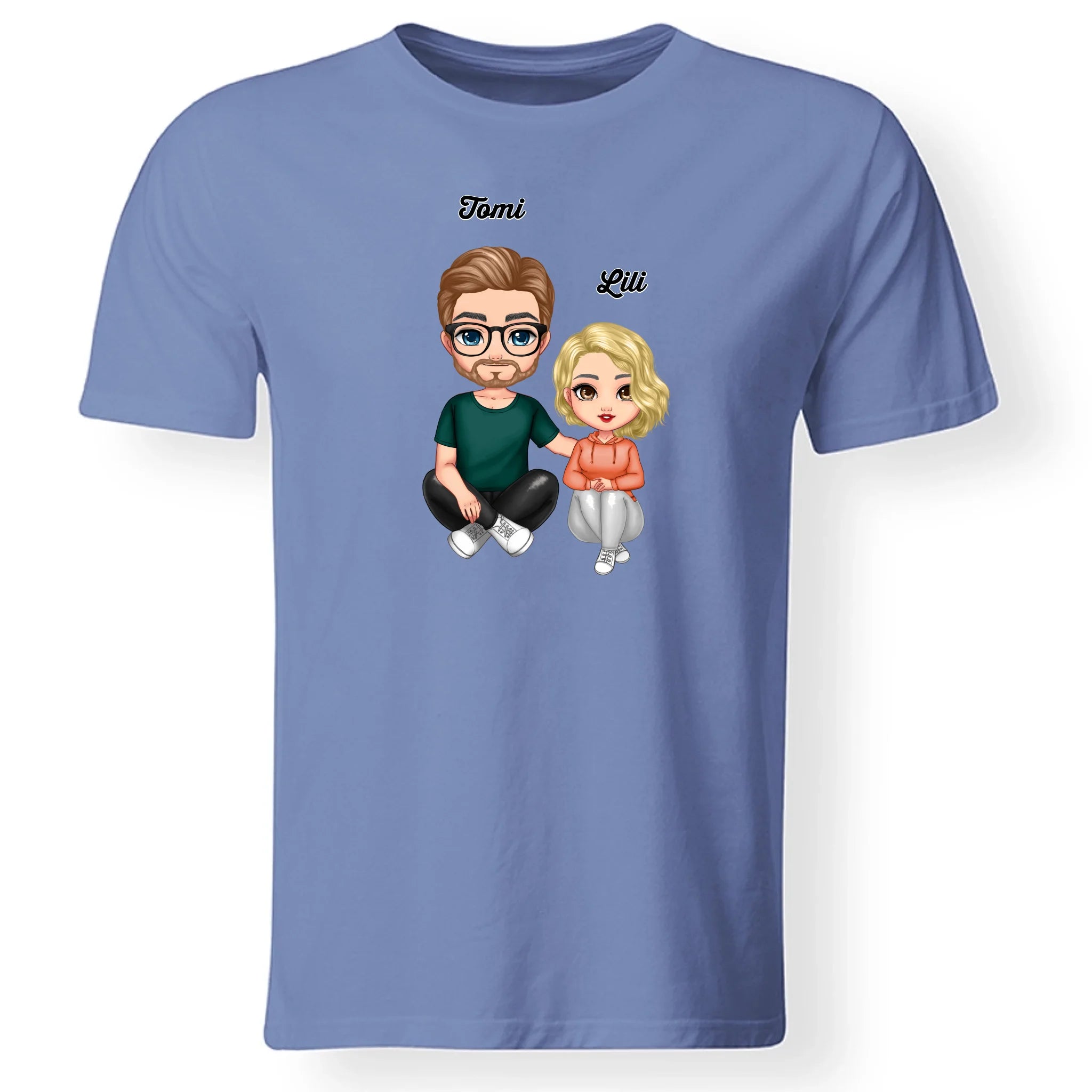 Cukifejű karakteres apa-fia póló