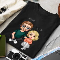 Cukifejű karakteres apa-fia póló