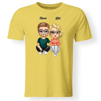 Cukifejű karakteres férfi póló pároknak