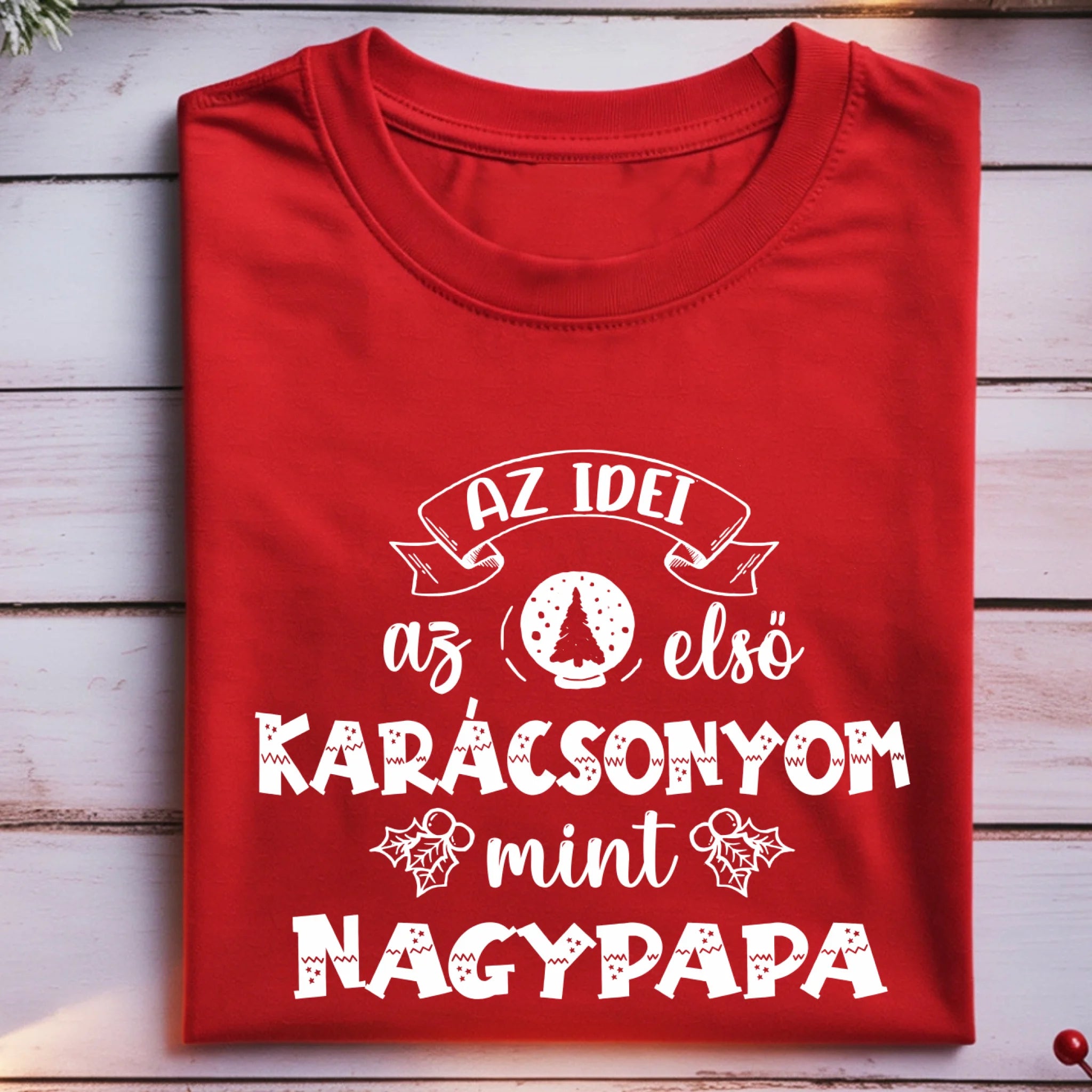 Az idei az első karácsonyom, mint nagypapa