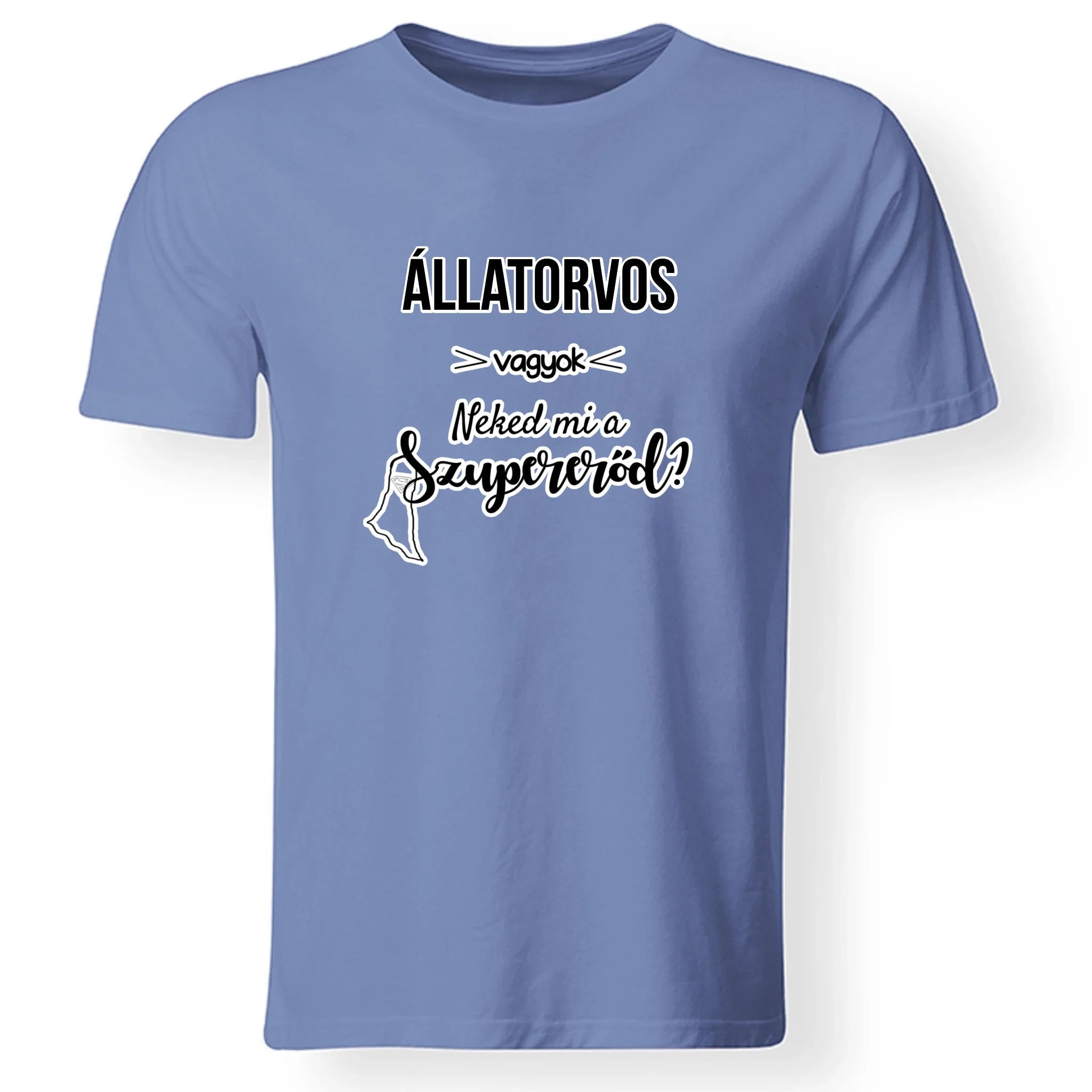 Szupererő egyedi férfi póló