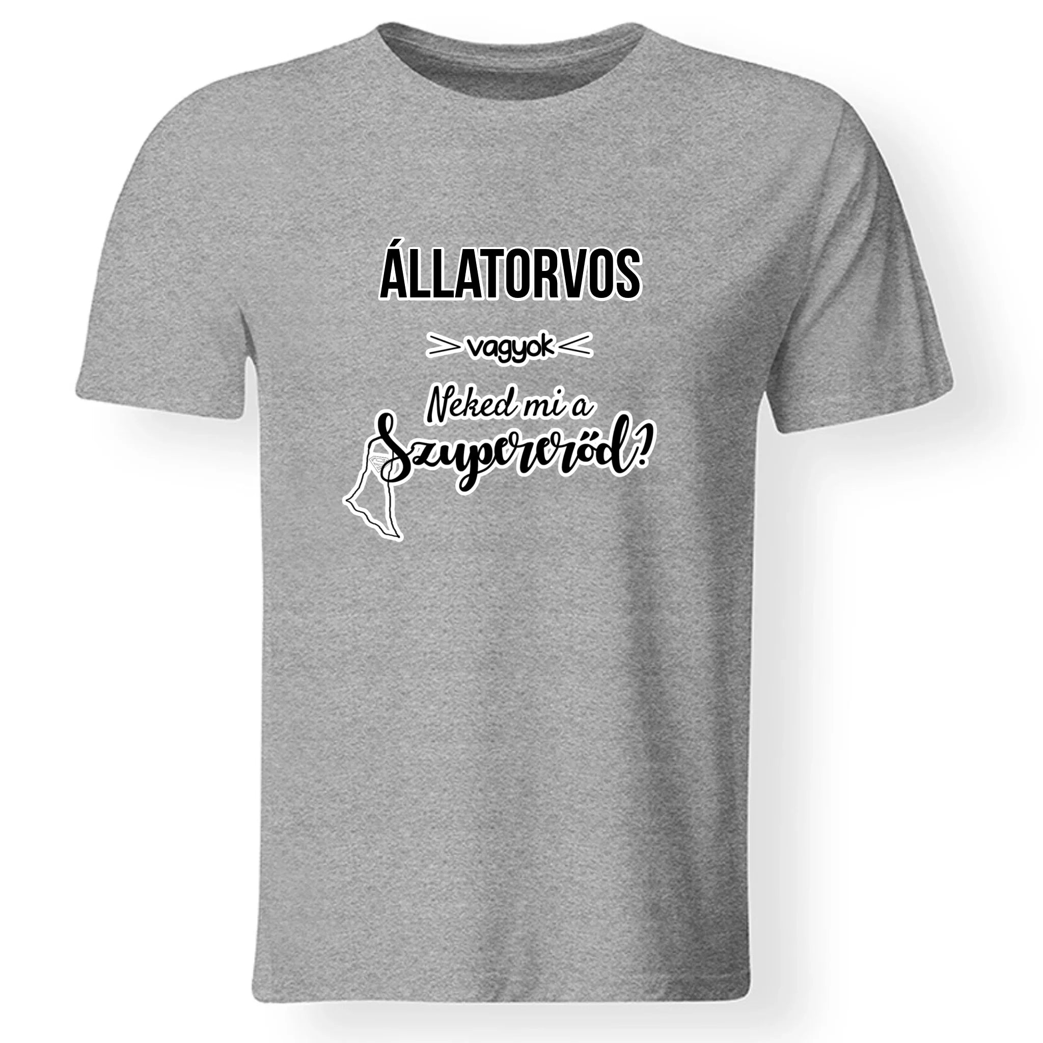 Szupererő egyedi férfi póló