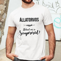 Szupererő egyedi férfi póló