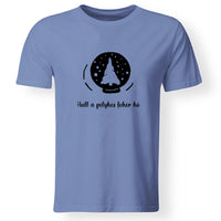 Karácsonyi póló szerkeszthető felirattal férfiaknak