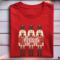 Karácsonyi póló diótörővel férfiaknak