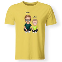 Cukifejű karakteres apa-fia póló