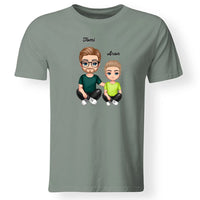 Cukifejű karakteres apa-fia póló