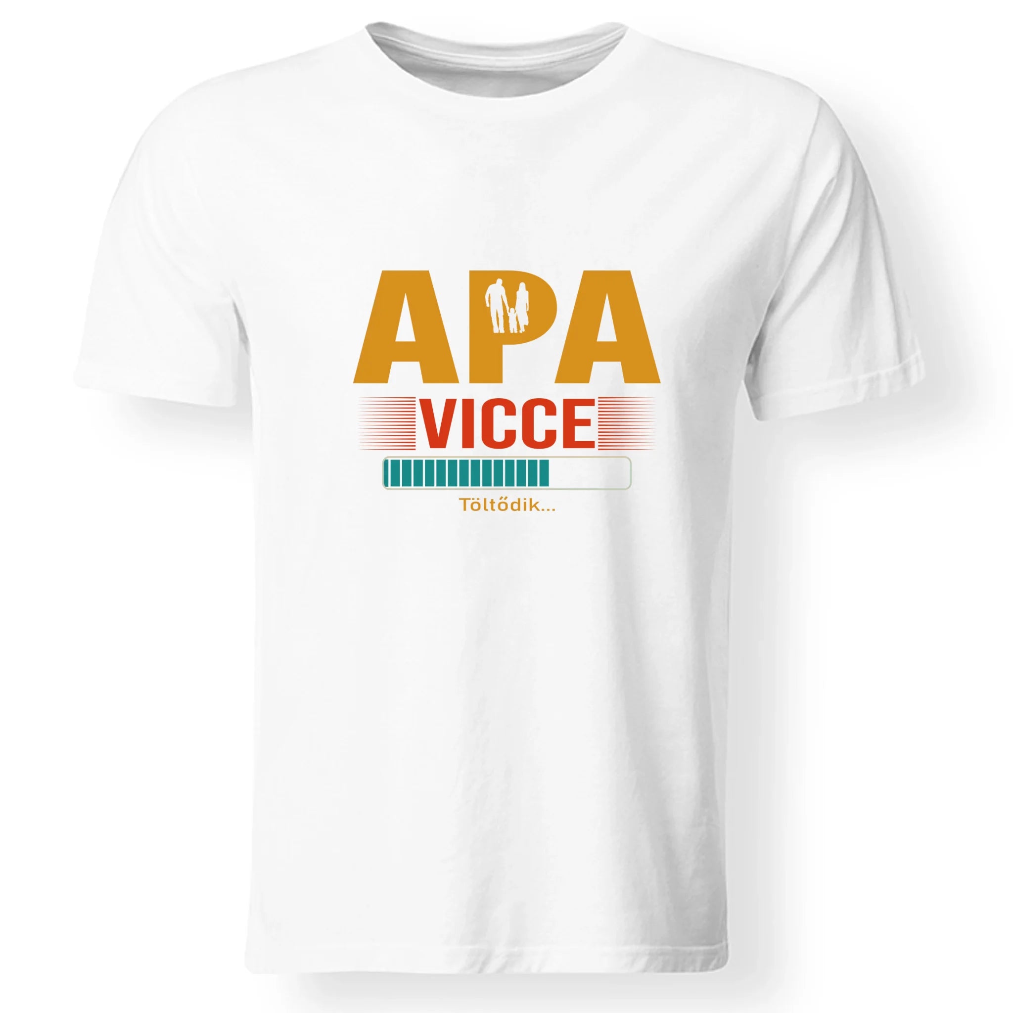 Apa vicce töltődik póló