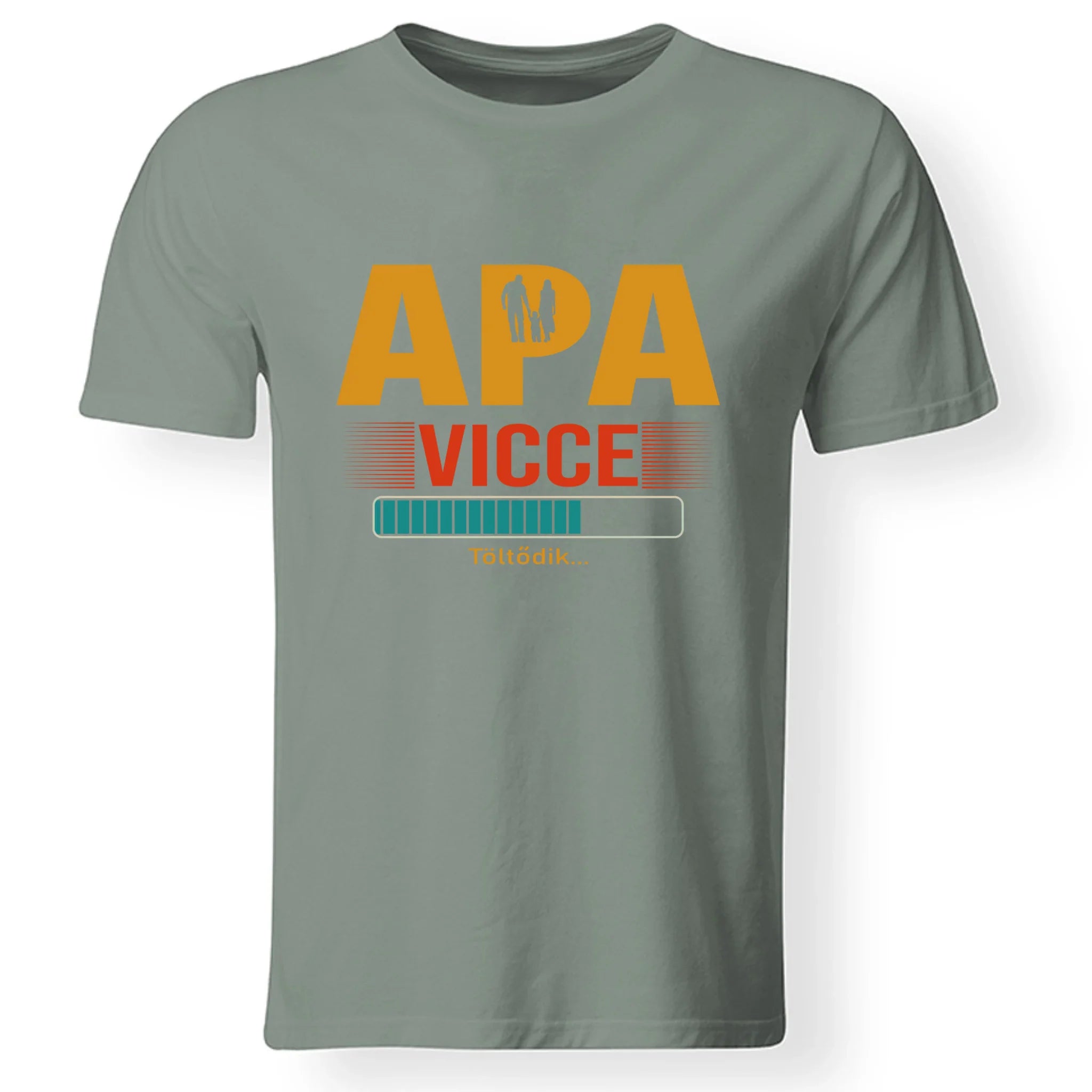 Apa vicce töltődik póló