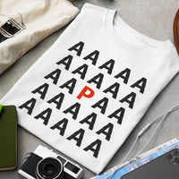 Minimalista apa póló