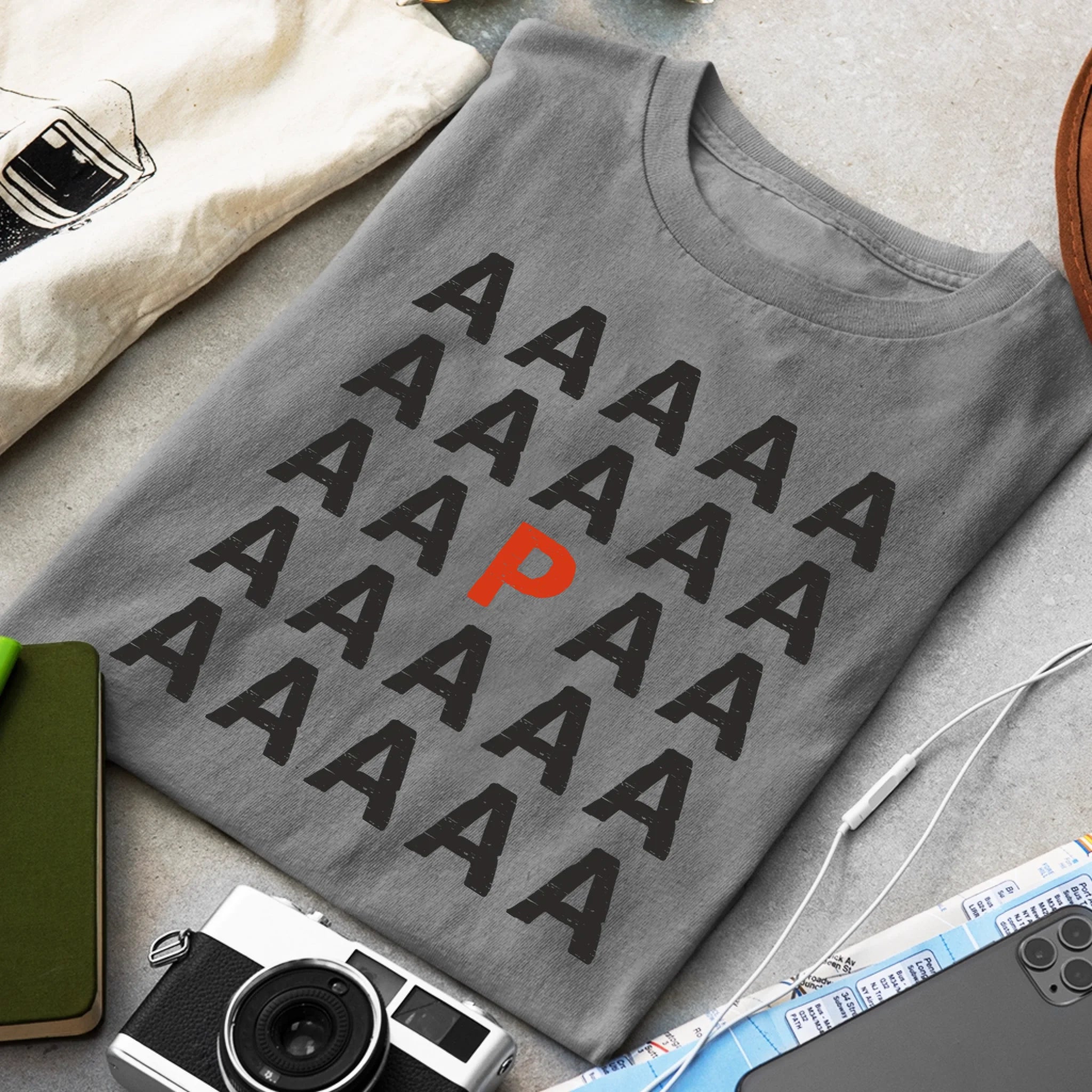 Minimalista apa póló